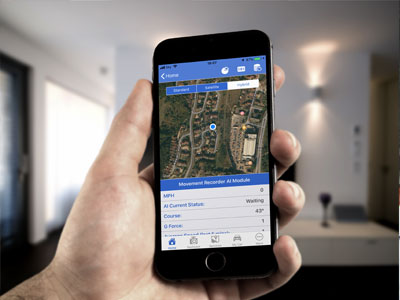 iAssist shown on a phone in the hand